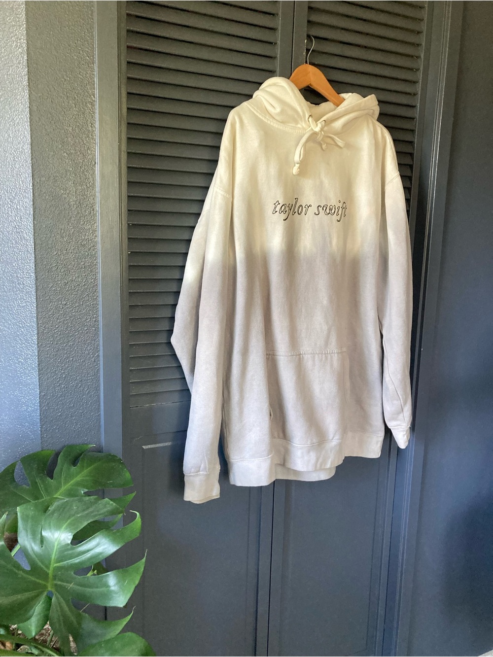 Taylor Swift Cream Ombre Hoodie